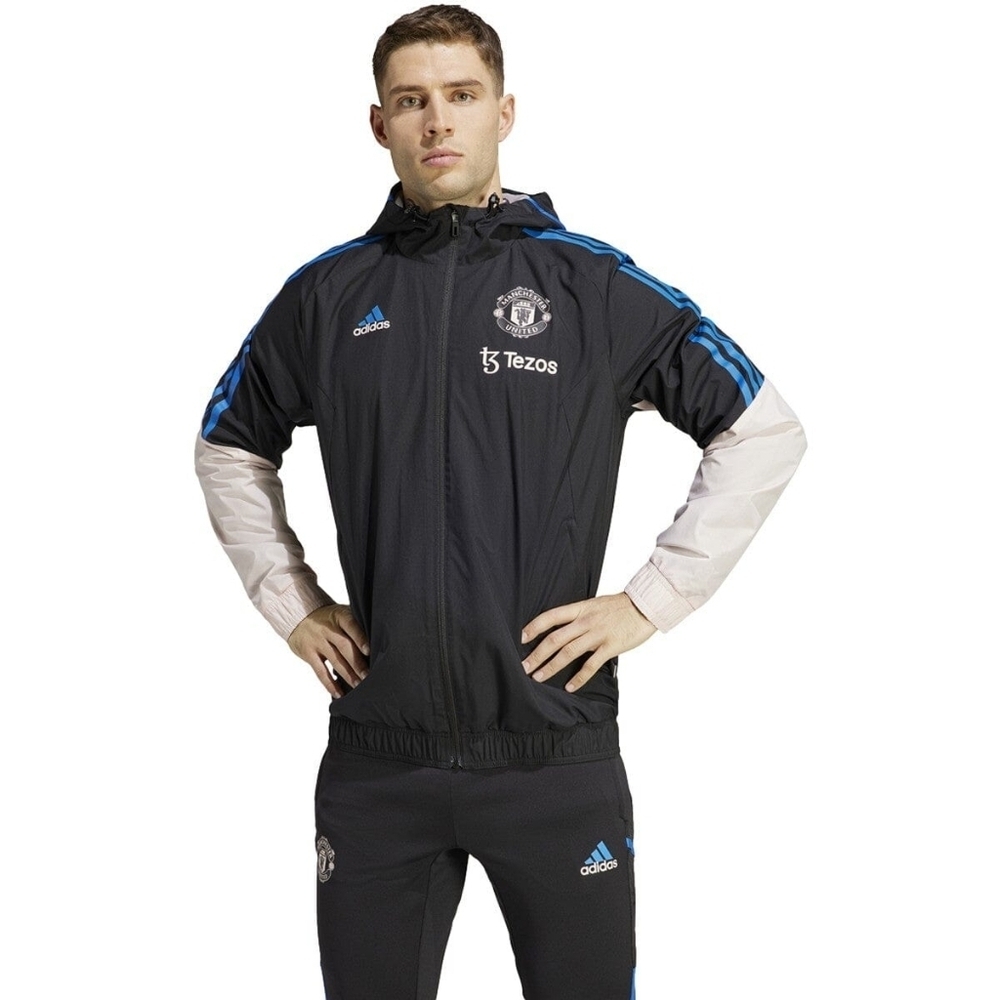 Adidas Manchester United Windbreaker Jacket Mens Ht4288